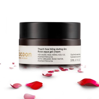 Kem dưỡng ẩm thạch hoa hồng Cocoon 30ml