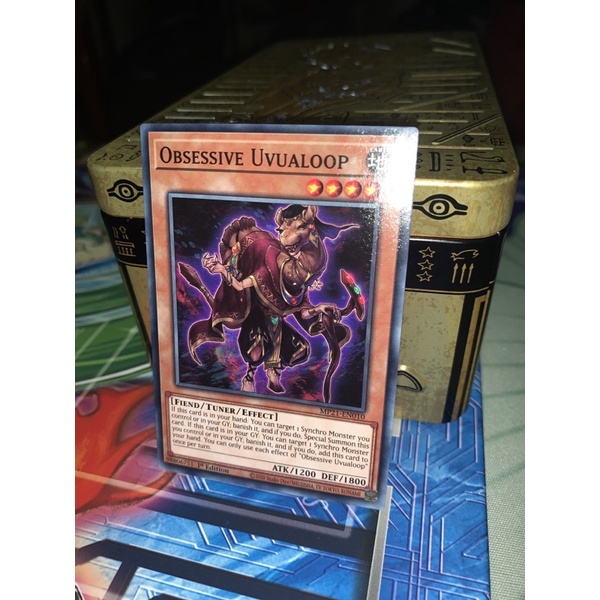 Thẻ bài yugioh: Obsessive Uvualoop: Mp21-En010