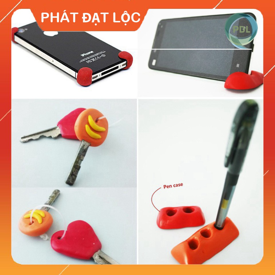 Đất Sét Cao Su Kỳ Diệu Sugru V-tie- Phát Đat Lộc Siêu Kết Dính Đồ Vật