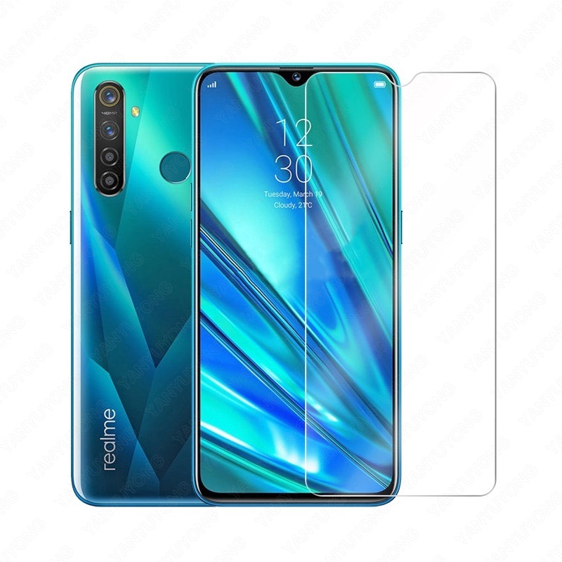 Kính Cường lực Hd trong suốt Miếng dán màn hình cho Realme 6 5 3 X2 Pro 5i 6i Xt X3 C3 C2 C11