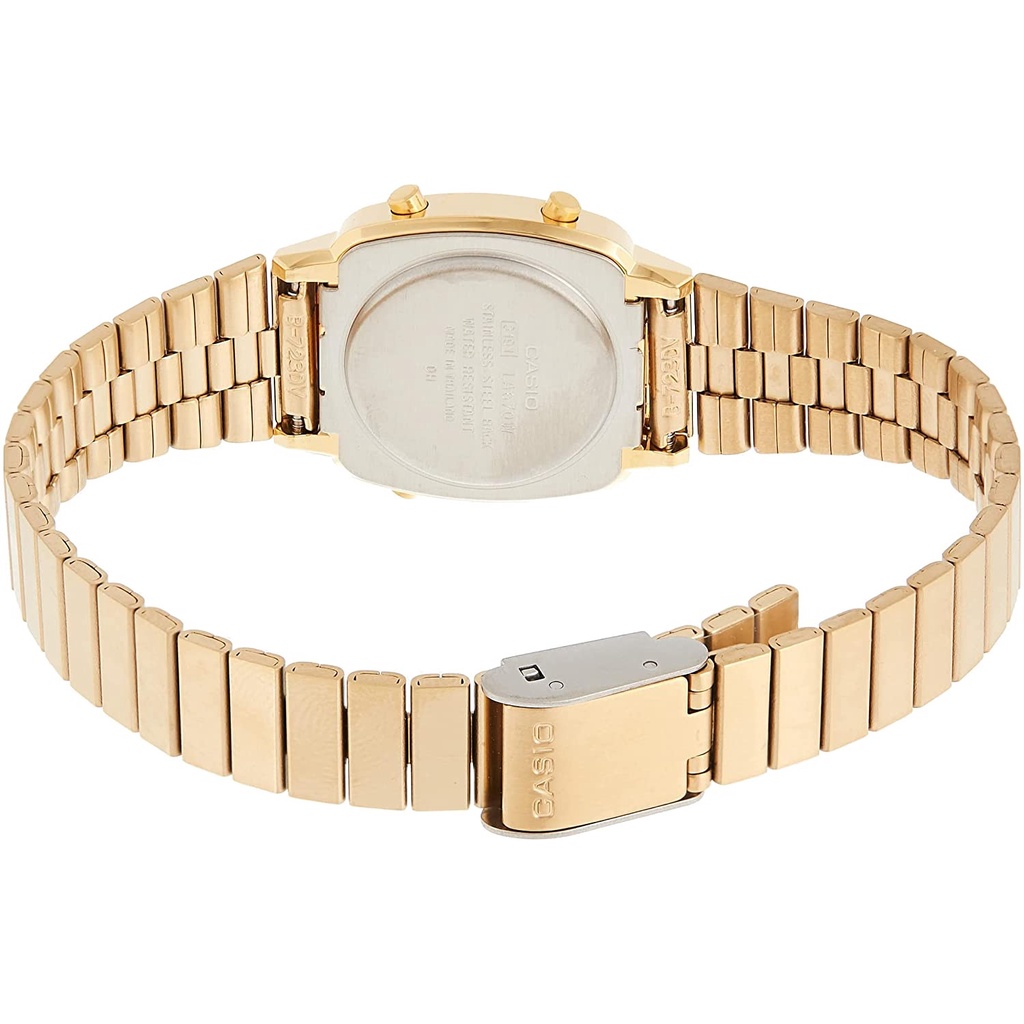 Đồng Hồ Nữ Dây Kim Loại Chính Hãng Casio LA670WGA-1DF