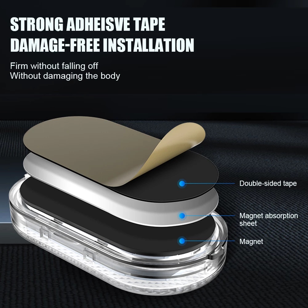 Đèn LED 5V Mini 6 Bóng Cảm Ứng Cảm Ứng Gắn Bên Trong Xe Hơi