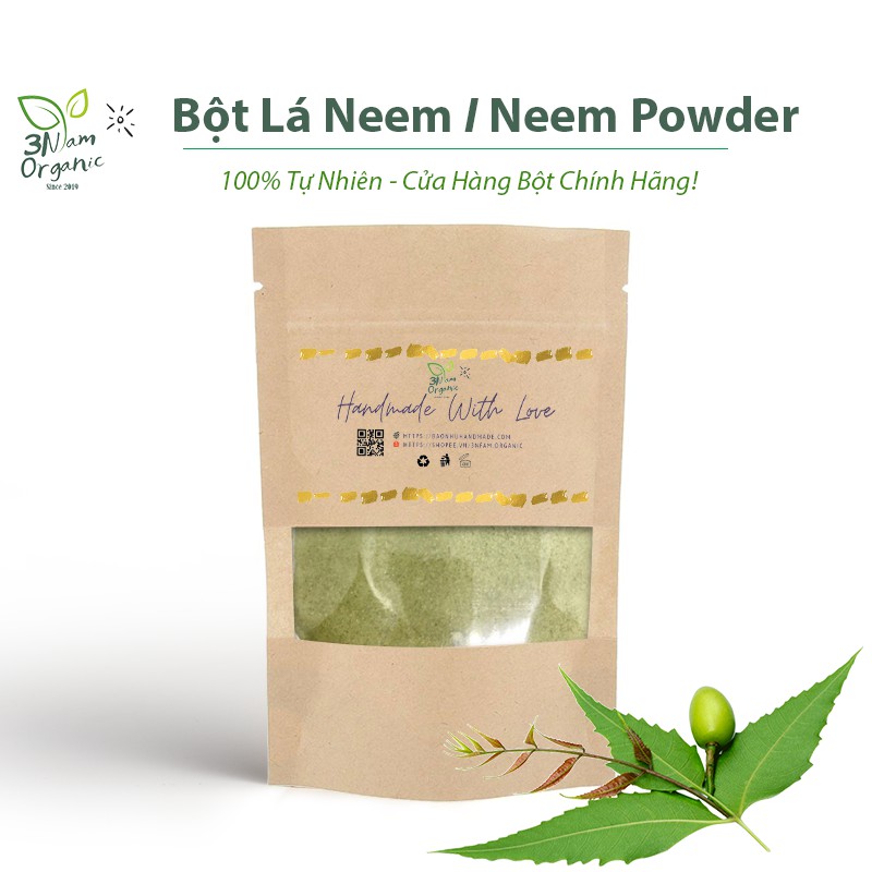 100gr Bột Lá Neem Ấn Độ