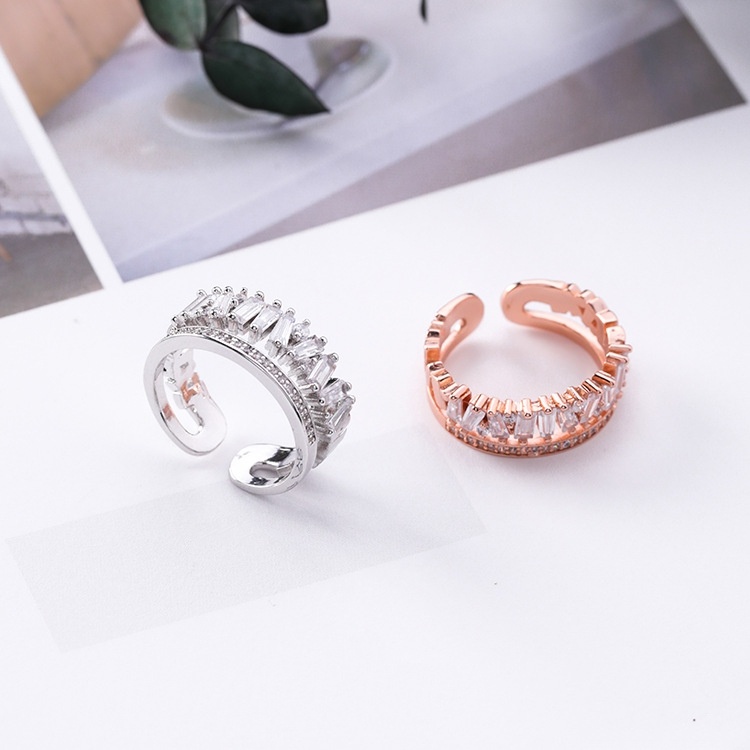 Nhẫn nữ style Hàn sáng lấp lánh cực xinh - N84