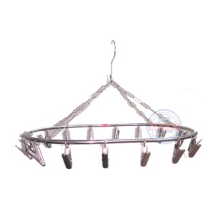 Móc Kẹp Đồ Inox Tròn Vuông