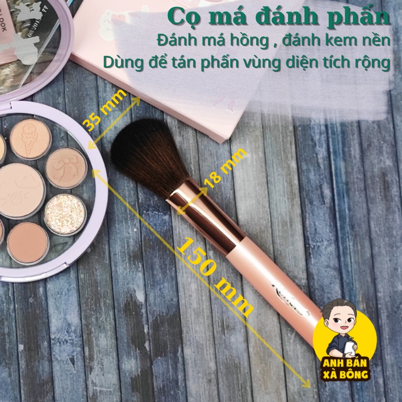 Cọ bộ trang điểm nhỏ gọn KELI Beauty 7676