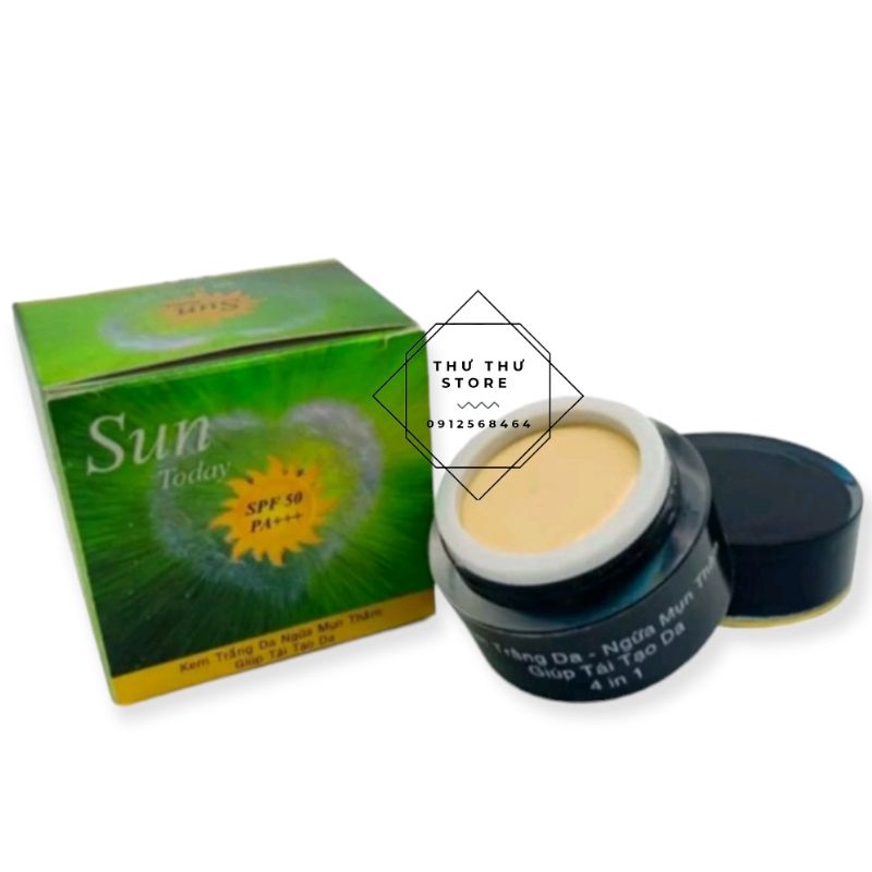 Kem Sun Today Giúp Trắng Da Ngừa Mụn Tái Tạo
