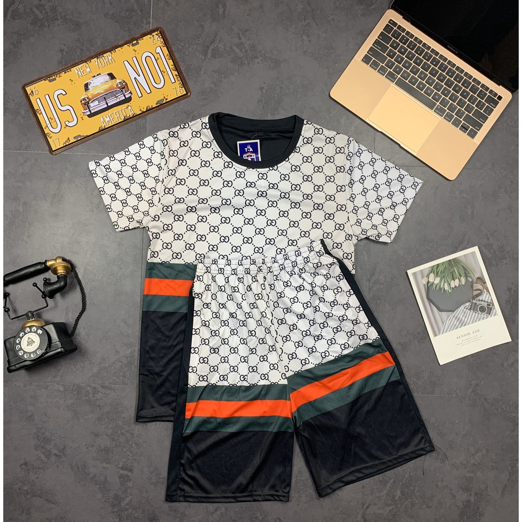 Thời Trang Nam - Bộ Hè Nam Cộc Tay In Hình 3D - BN38 | BigBuy360 - bigbuy360.vn