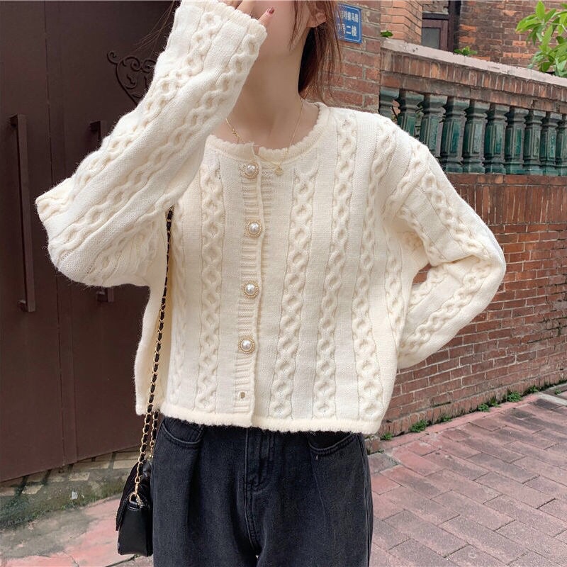 Áo len cúc ngọc❤️oder 2–4t