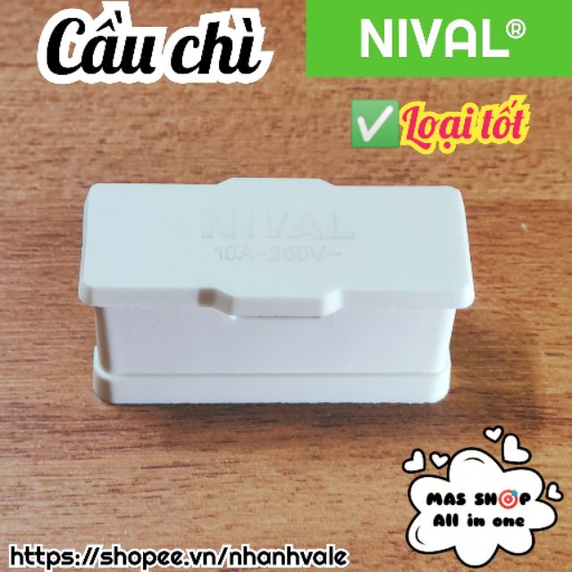 Cầu chì điện NIVAL® loại tốt, dùng gắn trên bảng điện (tấp lô)