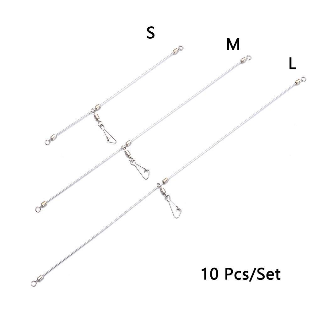 MUVAKO Set 10 Phao Câu Cá Bằng Đồng 14 / 22 / 28CM