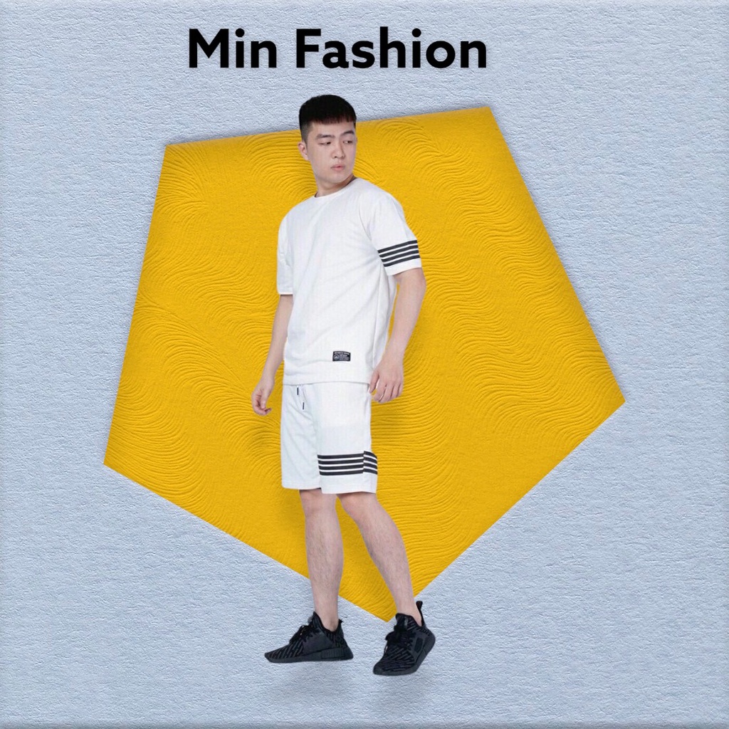 Quần áo thể thao nam 🚚 FREESHIP 🚚 Đồ thể thao nam phối 3 sọc tay và chân mẫu siêu đẹp