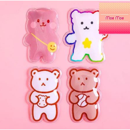 Túi bấm giữ nhiệt đồng xu hình túi sữa (Click Heat Pack)
