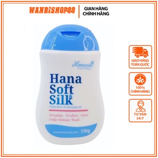 [Chính Hãng] Hana Soft Silk - Dung Dich Vệ Sinh Phụ Nữ Hanayuki Sạch Mát, Thơm Tho- Wanbishop86