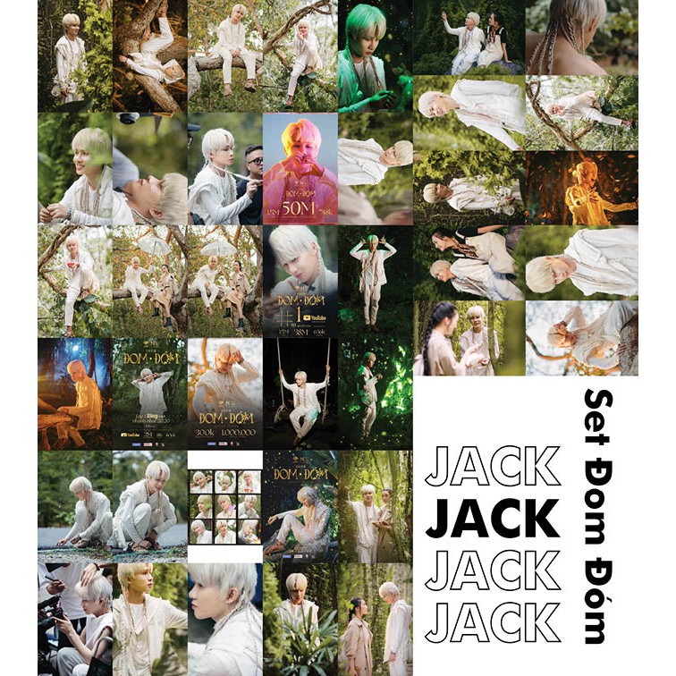 40 ảnh có chữ kí Jack  SET ĐOM ĐÓM