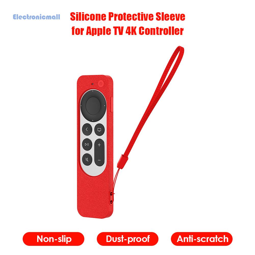 Vỏ Silicon Bảo Vệ Điều Khiển Từ Xa Cho Apple TV 4K 2021