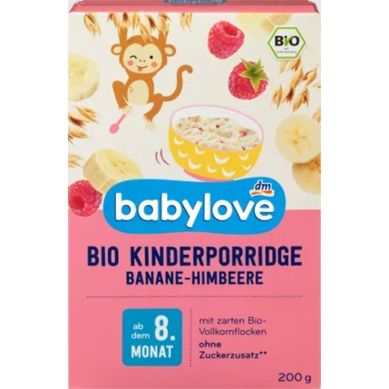 Bột ăn dặm hữu cơ Babylove 250g vị hoa quả nội địa Đức giá tốt
