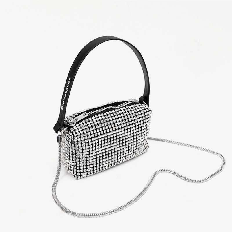 túi kim cương King rhinestone 2020 đính đá lấp lánh full hộp sang chảnh