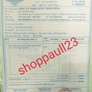 nước xúc miệng kin