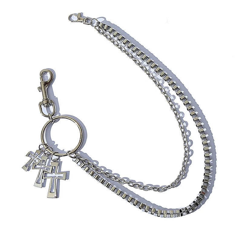 Dây Xích Kim Loại Đeo Thắt Lưng Phong Cách Hiphop Đường Phố Cá Tính