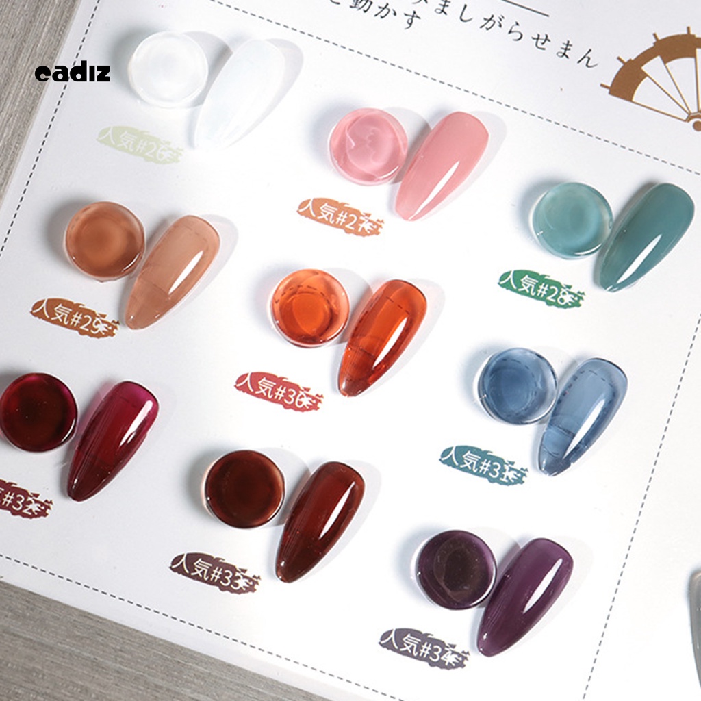 [Hàng mới về] Gel sơn móng tay UV nhanh khô nhiều màu sắc tùy chọn DIY dành cho phái đẹp