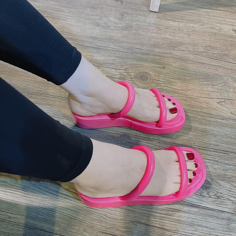 Sorami.Shoes | Dép 2 quai đế xuồng phong cách trẻ trung