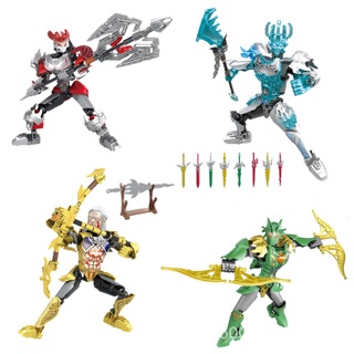 Hộp đồ chơi lắp ráp bionicle 718