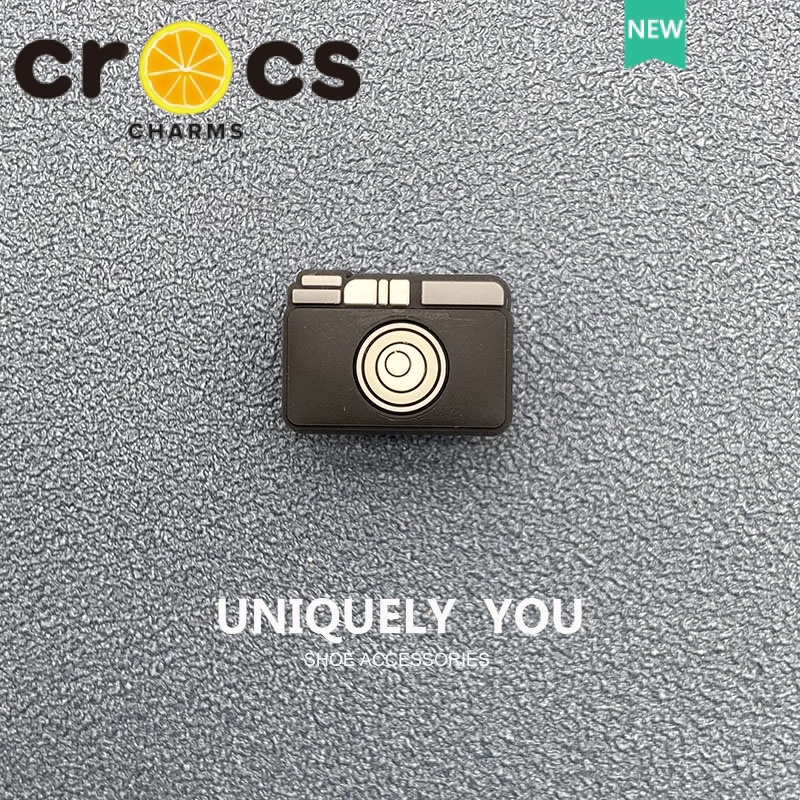 Crocs Phụ Kiện Trang Trí Giày crocs Họa Tiết Hoa Cho Dòng Cắm Trại DIY jibbitz