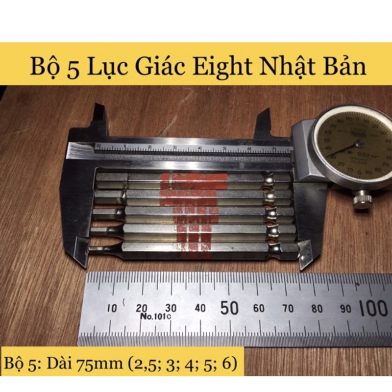 Đầu Lục Giác Nhật Bãi EIGHT 75mm