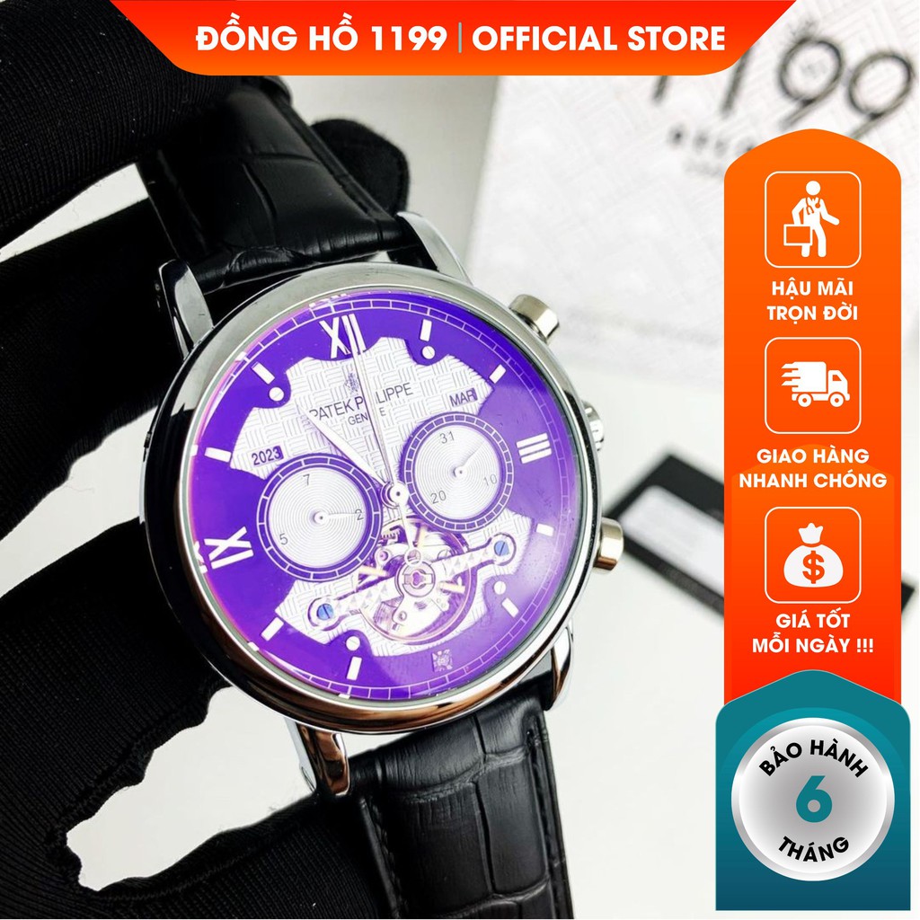 [QUÀ TẶNG] Đồng hồ cơ- Đồng Hồ Dây Da Nam 42mm Size Chuẩn Chống Nước Chống Xước Máy Cao Cấp BH 6T 5159 - 1199 Watches | BigBuy360 - bigbuy360.vn