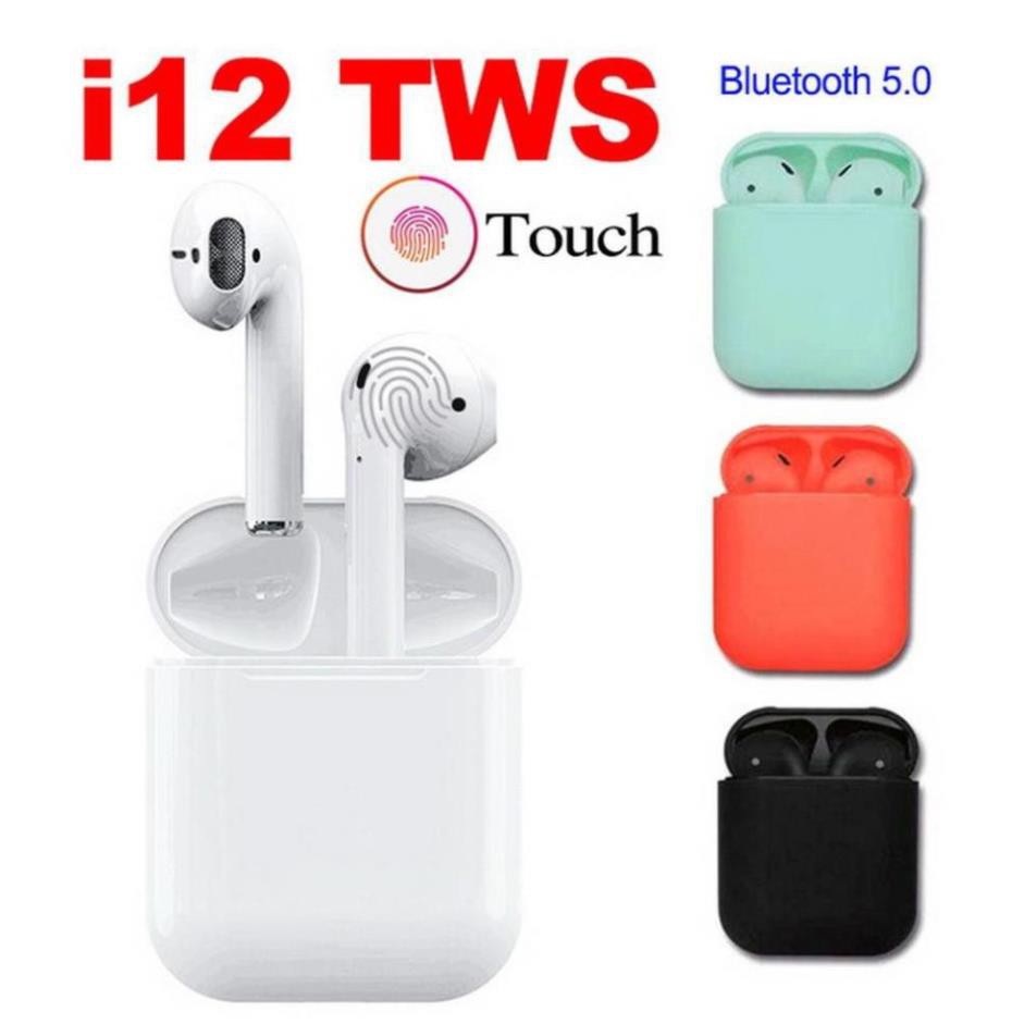 Tai Nghe Bluetooth Airpods I12 I13 Inpods TWS Nhét Tai Bluetooth - Mẫu Hot 2021 I.Case