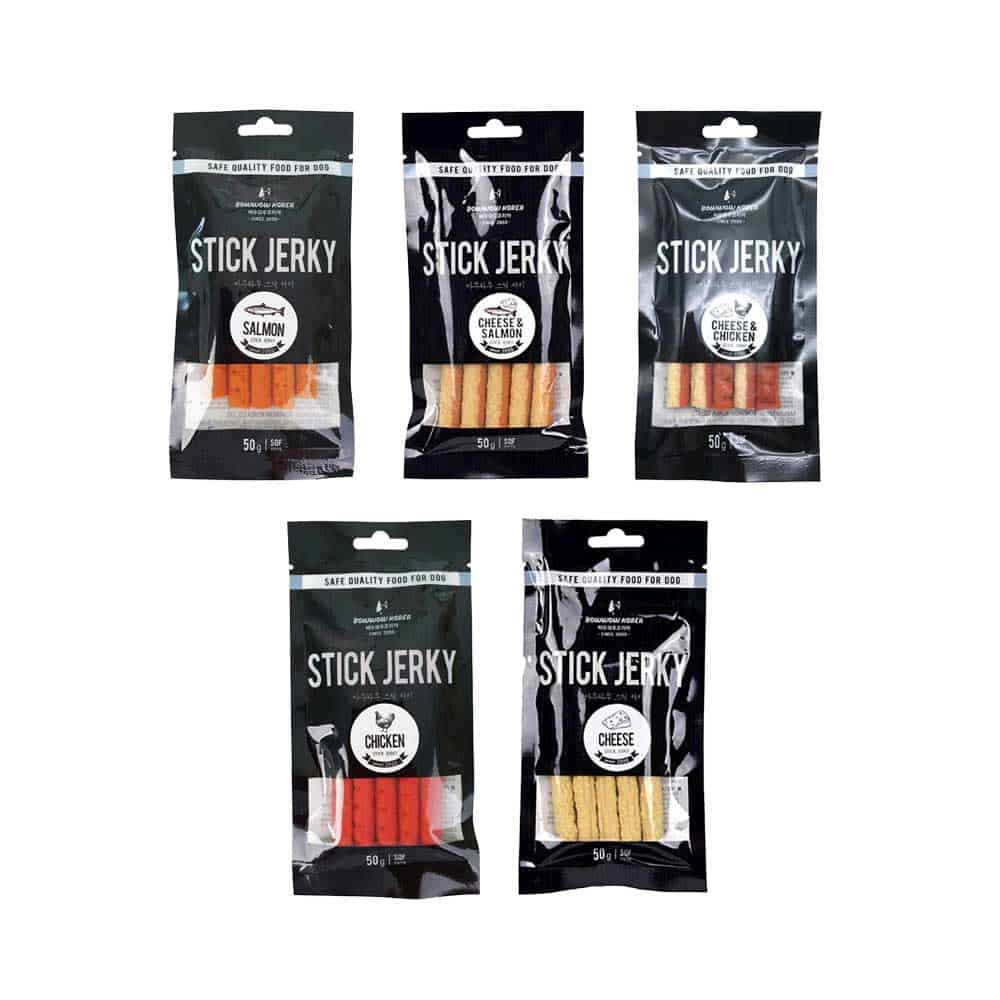 Que Thưởng Thịt Mềm Cho Chó Stick Jerky 50g (5que)