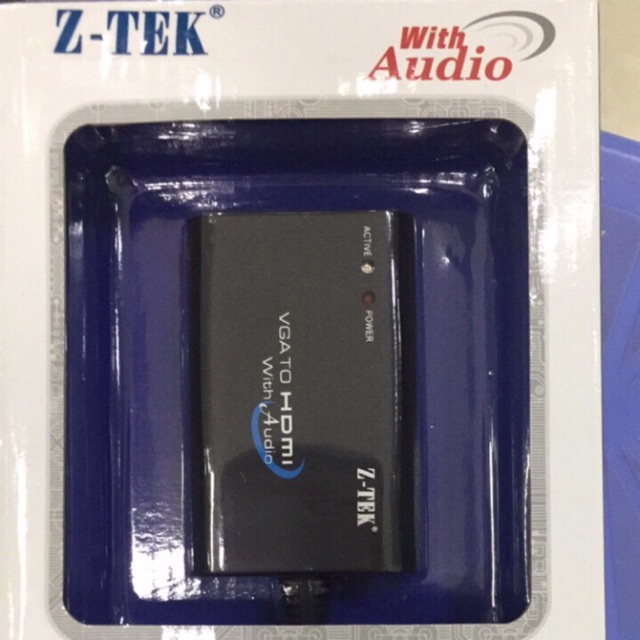 Cáp chuyển Vga to hdmi z-tech ZA577A
