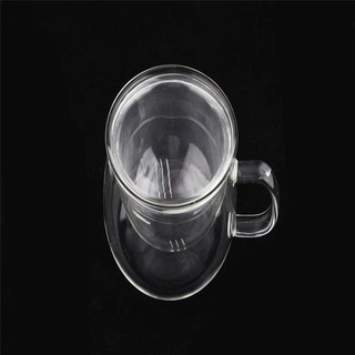 Clear Glass Coffee Tea Cup With Tea Infuser Filter&Lid New