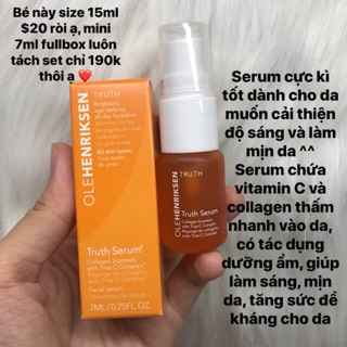 Serum Vitamin C của Olehenriksen mini 7ml