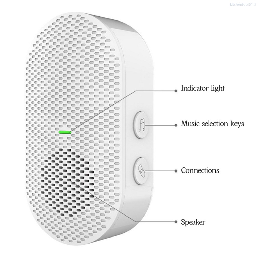 Thông Minh Chuông Cửa Không Dây Chống Thấm Nước Tiện Dụng Cho Nhà Bếptool01 | BigBuy360 - bigbuy360.vn