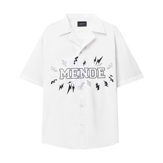 MENDE - Flash Trắng Shirt - Áo sơ mi nam tay ngắn