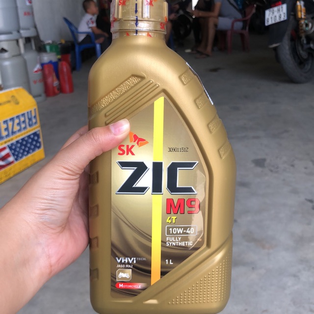 Nhớt bình SK ZIC M9 Fully Synthetic