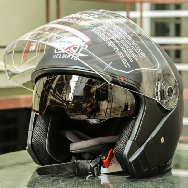 [FREE SHIP] Mũ Bảo hiểm 3/4 GXT 2 kính - nón GXT 2 kính - mũ nón bảo hiểm 3/49