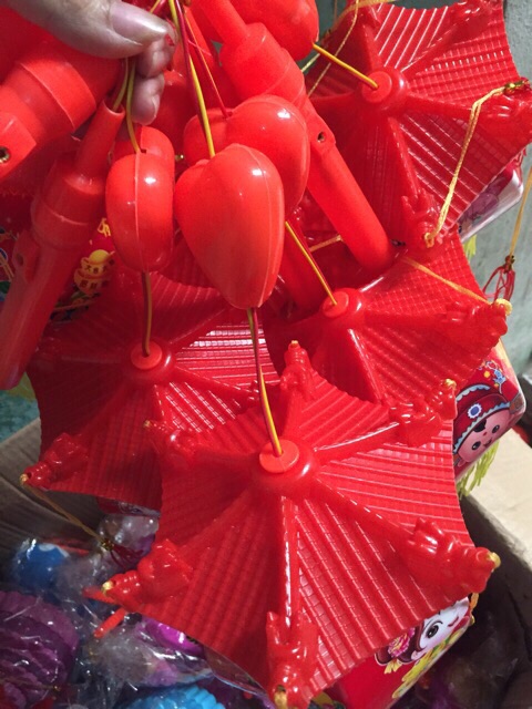 Lồng Đèn Trung Thu  Đình 1 Mái Có Nhạc Đèn