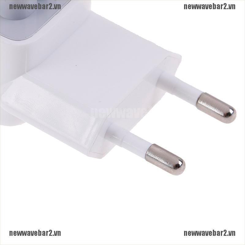 Bộ 2 Đầu Chuyển Đổi Phích Cắm Us Sang Eu Chuyên Dụng Cho Mac