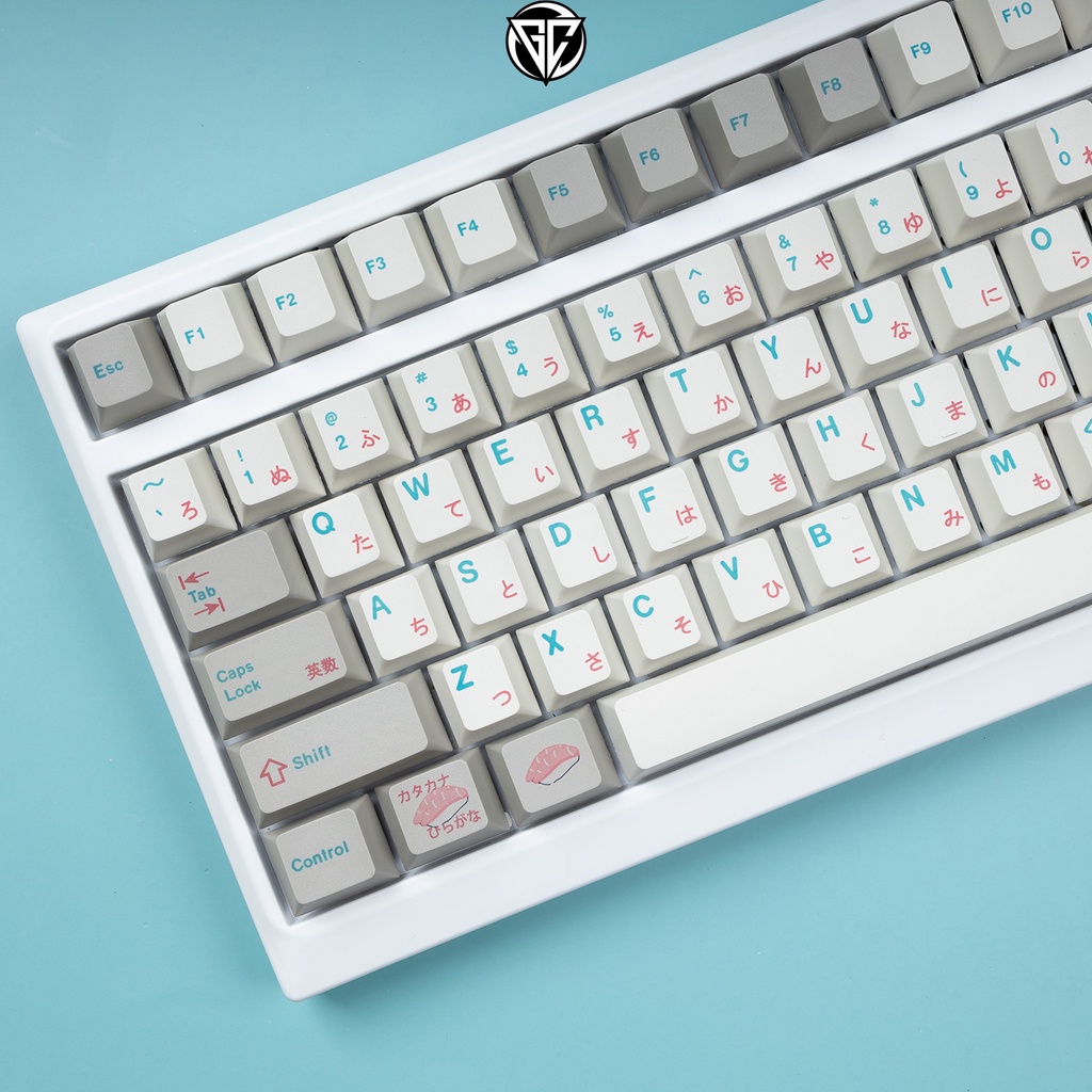 Keycap ePBT Sushi Clone 123 nút bàn phím cơ