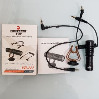 MICRO THU ÂM DÀNH CHO ĐIỆN THOẠI VÀ CAMERA FB-117