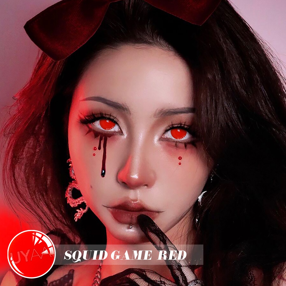 Set 2 Kính Áp Tròng Màu Sắc Cho Cosplay