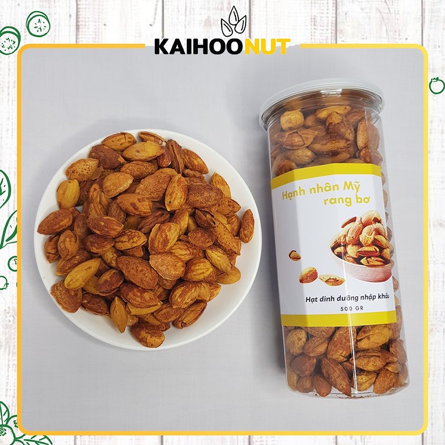 Hạnh Nhân Mỹ Rang Bơ 500GR