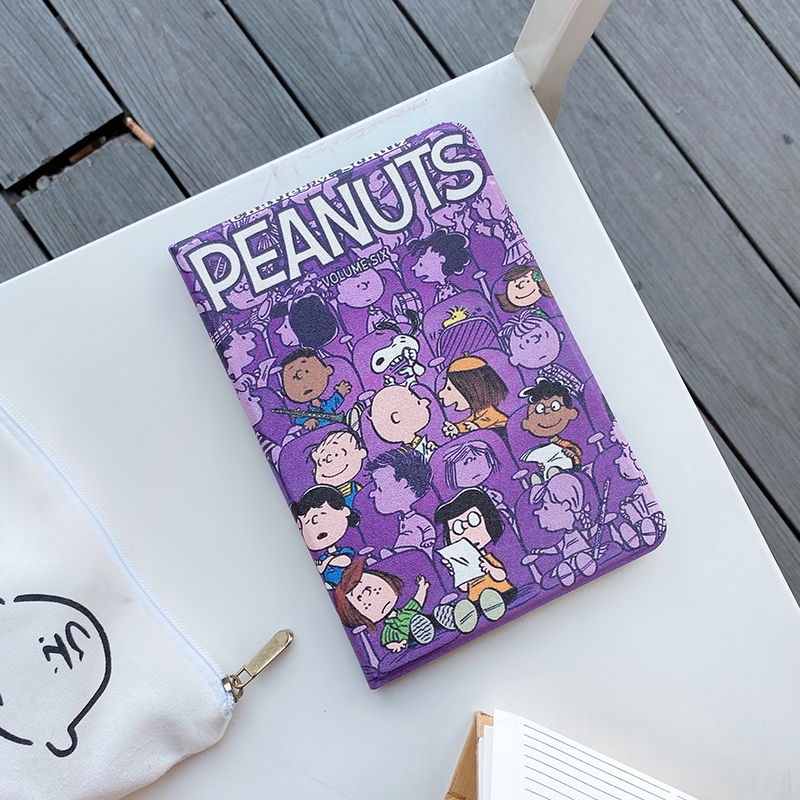 Bao da dẻo họa tiết hoạt hình Snoopy cho Ipad Air 1/2 Ipad Mini 1/2/3/4/5 Ipad Pro 2017 2018 9.7 Ipad 5/6/10.2/air | BigBuy360 - bigbuy360.vn