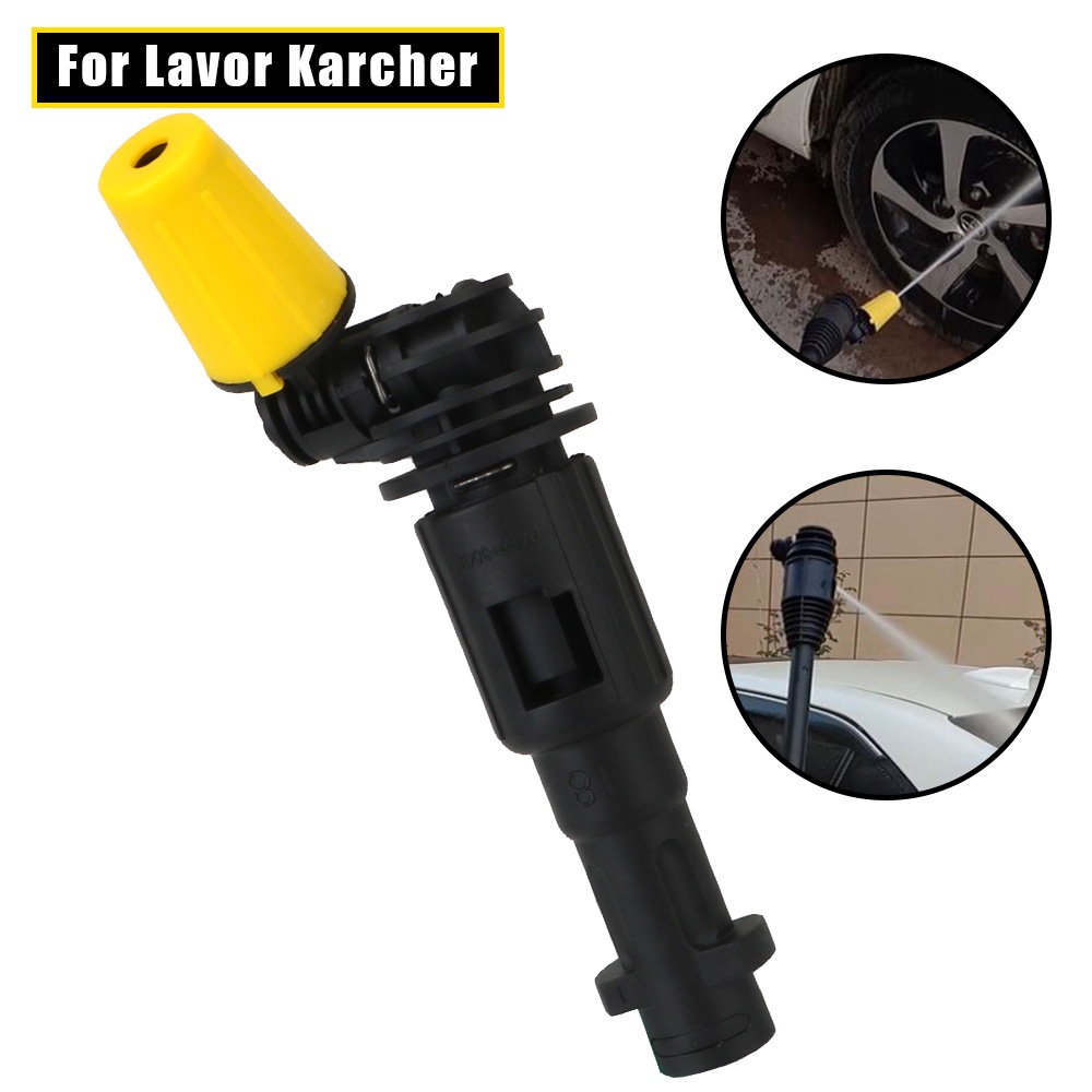 Vòi Phun Nước Xoay 360 Độ Cho Súng Phun Rửa Xe Karcher° Thiết Bị Quay Cầm Tay Áp Suất Cao