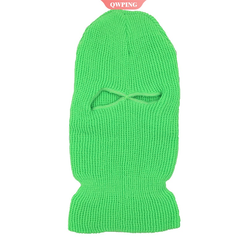 Mũ Trùm Đầu Và Mặt Nạ 2 Lỗ Bằng Vải Len Che Phủ Toàn Bộ Gương Mặt Dành Cho Nam Và Nữ