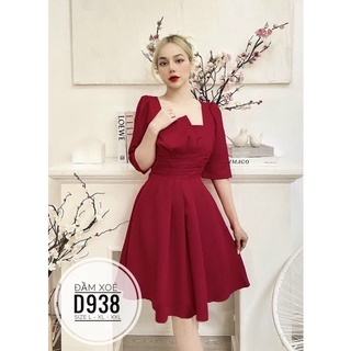 (60-100kg) BIGSIZE Đầm xoè D938