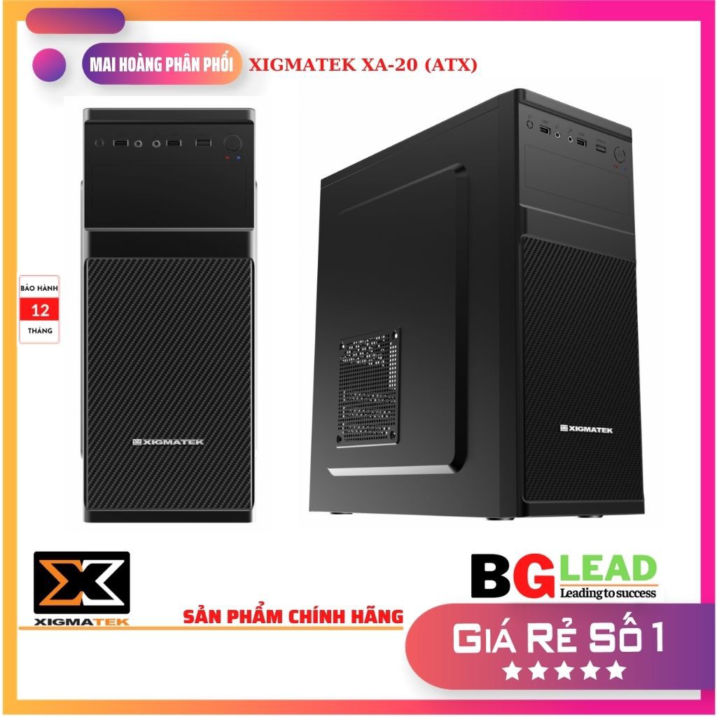 Vỏ case máy tính XIGMATEK XA-20 (ATX)